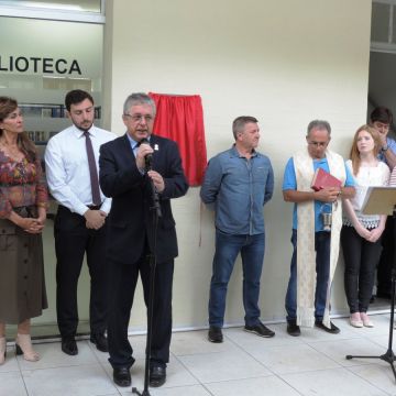 Nova biblioteca é inaugurada em Turvo