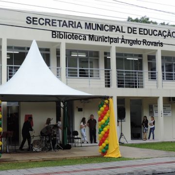 Nova biblioteca é inaugurada em Turvo