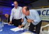 Prefeito Mineiro participa de posse  da nova diretoria da CDL e reafirma compromisso de parceria na instalação de câmeras no balneário