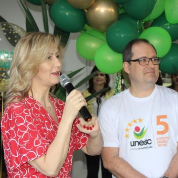 Colaboradores da Unesc comemoram conceito máximo na avaliação do MEC