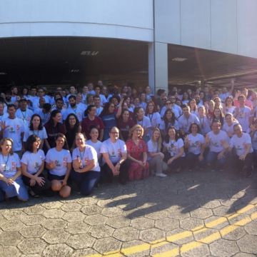 Colaboradores da Unesc comemoram conceito máximo na avaliação do MEC