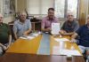 Prefeito assina termo de cessão de uso de equipamento para a rizicultura em Forquilhinha