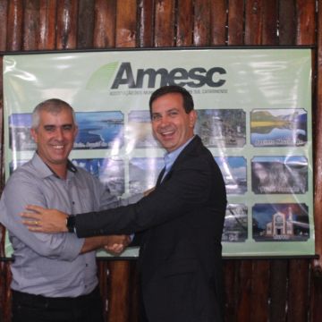 Prefeito de Balneário Gaivota assume Amesc