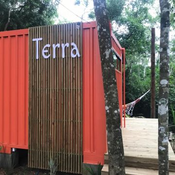 Chalé Container em meio à natureza, é no Sítio Raízes!
