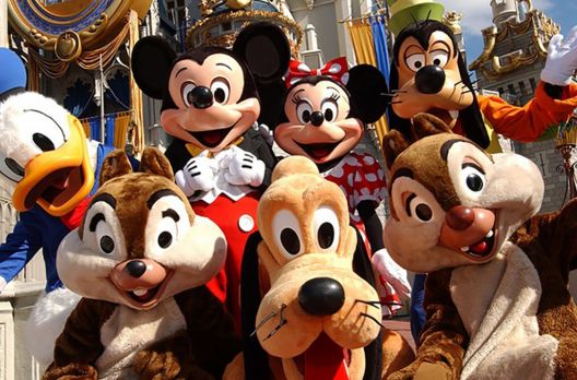 Disney em grupo adulto