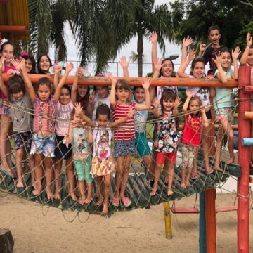 Colônia de Férias de Verão encerrou com muita diversão no Grêmio Fronteira