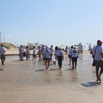 Blitz Cultural é realizada na orla de Balneário Gaivota