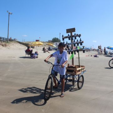 Blitz Cultural é realizada na orla de Balneário Gaivota