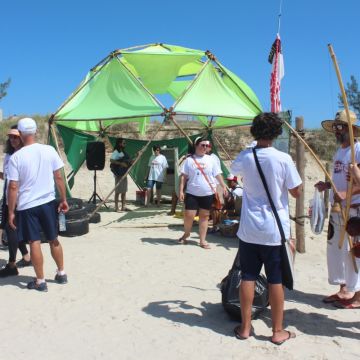 Blitz Cultural é realizada na orla de Balneário Gaivota