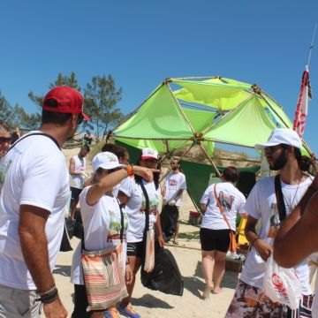 Blitz Cultural é realizada na orla de Balneário Gaivota