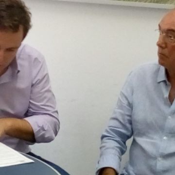 Prefeito recebe visita de deputado e pede emendas para Obras