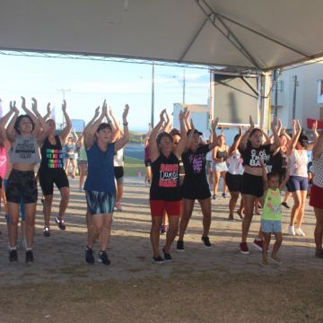 Música e diversão animam o projeto Ginástica na Praia