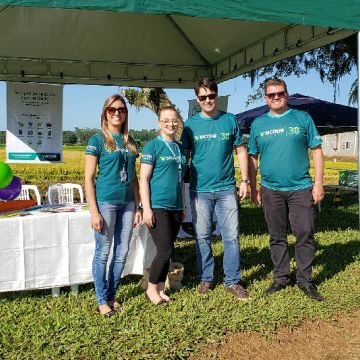 Sicoob Credisulca leva cooperativismo de crédito ao maior evento rural de Turvo/SC