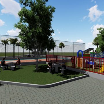 Praça Frei Eusébio está passando por revitalização
