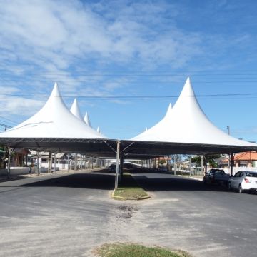 Megaestrutura recebe últimos preparativos para a XXX Arrancada de Caminhões