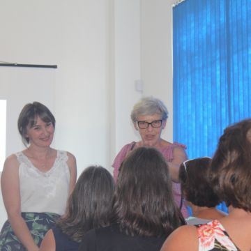 CRAS realiza palestra Mulheres de Fibra