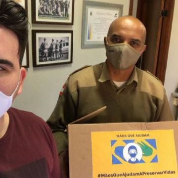 Igreja de Araranguá desenvolve projeto de confecção de máscaras