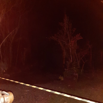 Incêndio destrói chalé em Paria Grande