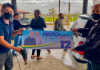Chuvarada não atrapalha o sucesso do Adesivaço