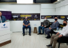 Evandro Scaini e Carlos Scarsanella participam de entrevistas e apresentam propostas