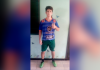 Jovem busca realizar sonho de tornar-se jogador de futebol profissional