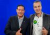 Ricardo Ghelere vai a Brasília e recebe apoio do Vice-Presidente Hamilton Mourão