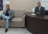 Professor Felipe Damasio e Professor Cauê cumprem agenda na televisão, nos bairros e encontram membro do Conselho de Cultura