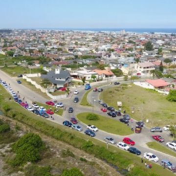 Carreata demonstra a força e a união do time do 17 em Balneário Arroio do Silva