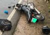 Colisão deixa motociclista ferido em Meleiro