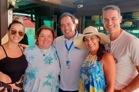 Presidente da Caixa em visita a Laguna