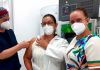 Técnica de Enfermagem que atua no Cemasas é a primeira a receber a vacina da Covid-19