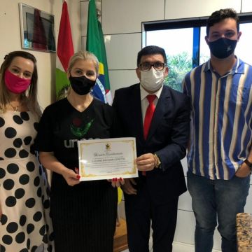 Reitora da Unesc visita o Extremo Sul em busca de novas parcerias