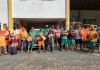 Servidores de Balneário Arroio do Silva uniformizados