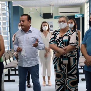 Reforma e ampliação UBS da Santa Cruz é entregue durante live em Forquilhinha