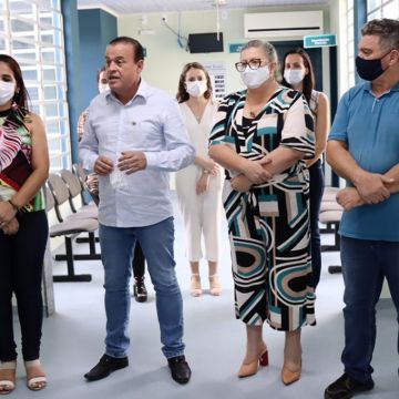 Reforma e ampliação UBS da Santa Cruz é entregue durante live em Forquilhinha