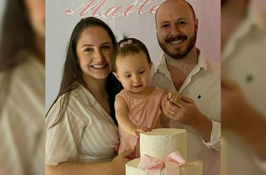 Primeiro aninho da pequena Maitê