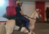 Jovem usa cavalo para fazer entregas por conta do preço da gasolina
