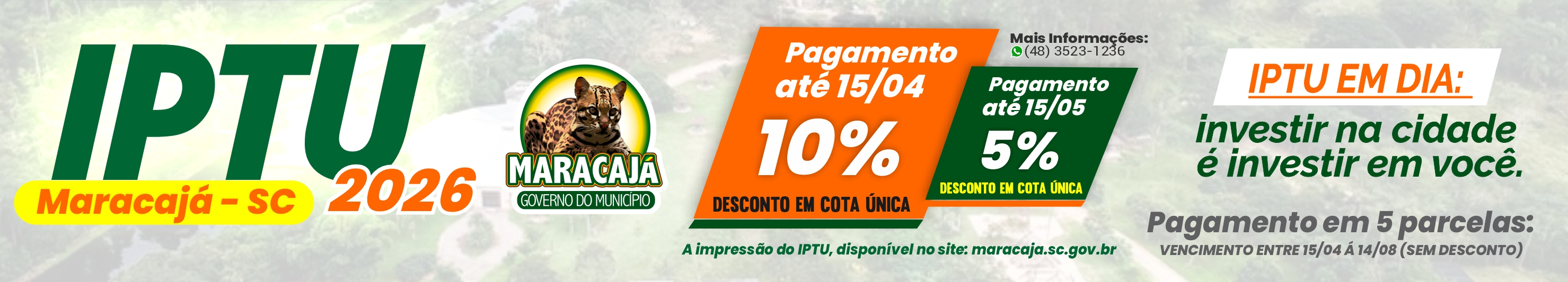 IPTU MARACAJÁ